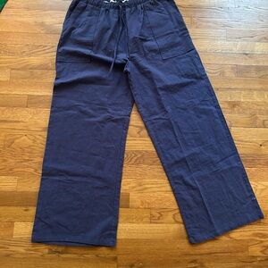 Men's Casual Navy Cargo Pants